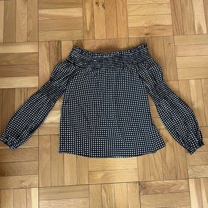 Off the shoulder blouse